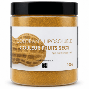 COLORANT LIPOSOLUBLE COULEUR FRUITS SECS 100gr
