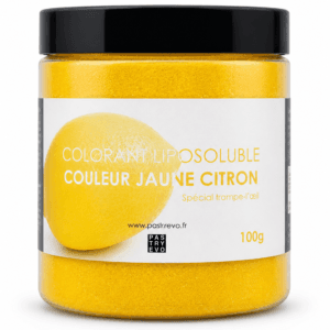 COLORANT LIPOSOLUBLE JAUNE CITRON 100gr